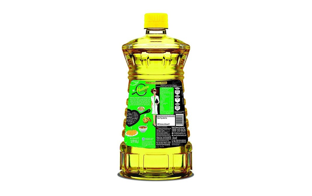 Hudson Canola Oil Vita+    Plastic Bottle  1 litre